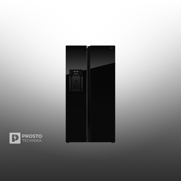 Холодильник HIBERG RFS-650DX NFGB inverter